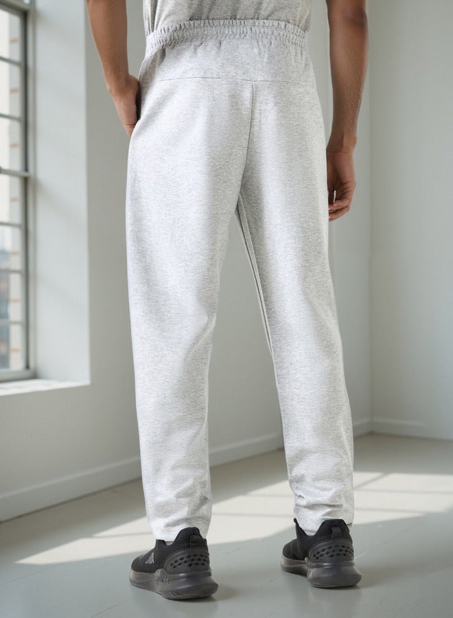 Kappa بنطال كابا كامل الطول بلون موحد مع تفاصيل جيب وحبل سحب - Image 3