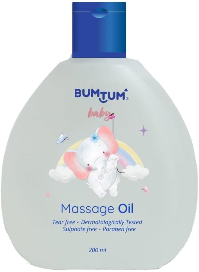 Bumtum Baby Massage Oil - 200 ml - Image 1