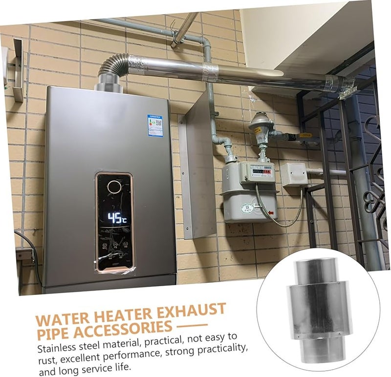 Backflow Check Valve Gas Water Heater Vent Connector Ducting for Efficient Ventilation - Image 4