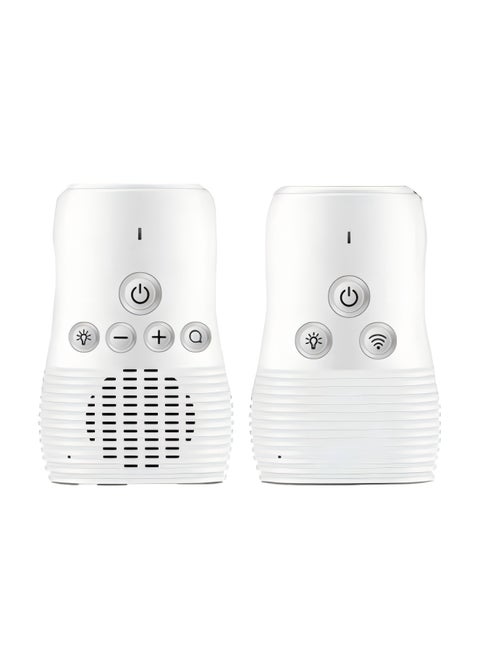 Wireless Rechargable Audio Baby Monitor With Night Light, Two Way Talk, Baby Walkie Talkie, High Sensitivity Microphone And Speaker