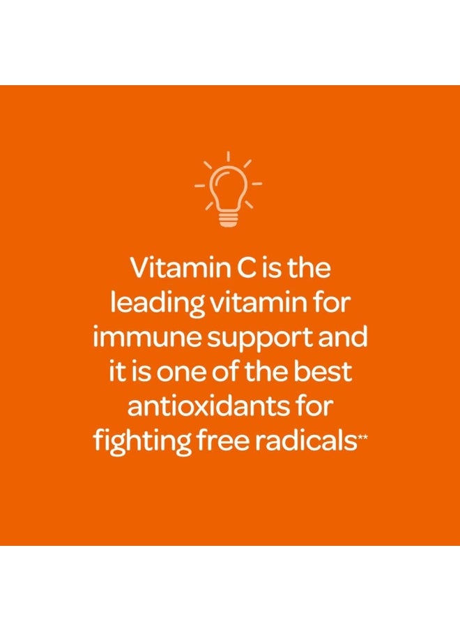 Vitamin C-1000 Mg With Bioflavonoids & Rose Hips 100 Caplets