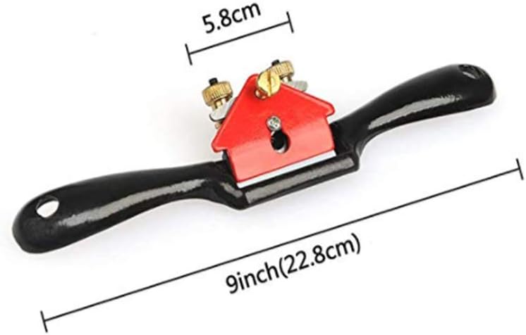 3Pcs Adjustable Spokeshave Flat Base Metal Blade Woodworking Hand Tool For Wood Craft - Image 3