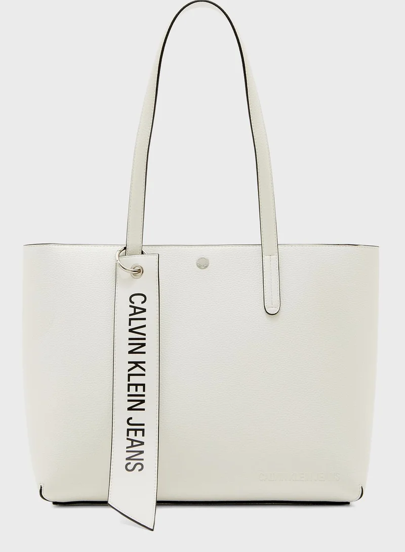 Calvin Klein Jeans Banner Double Handle Shopper