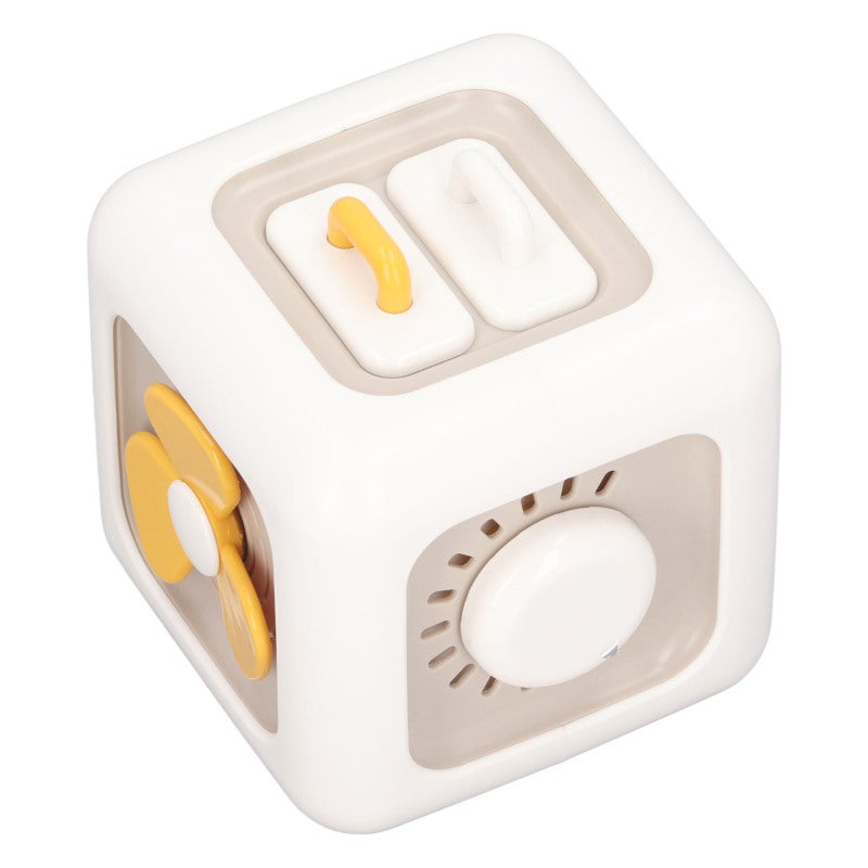Hexahedral Busy Ball: 6-Sided Plastic Sensory Fidget Toy - Drawer Switch Design Stress Relief Focus Aid for Kids and Adults in Learning or Working Environments - Image 2