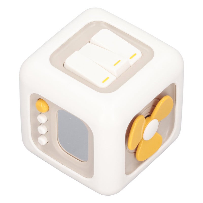 Hexahedral Busy Ball: 6-Sided Plastic Sensory Fidget Toy - Drawer Switch Design Stress Relief Focus Aid for Kids and Adults in Learning or Working Environments - Image 4