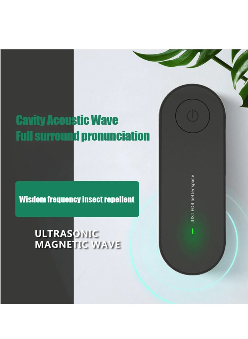 AROAQ Electronic Ultrasonic Pest Repeller, Pink Eco-friendly Electronic Mosquito Killer, Plug in Pest Control Ultrasonic Repellent for Mice Cockroach Spider Ant Mosquito Bug Insect - Image 3