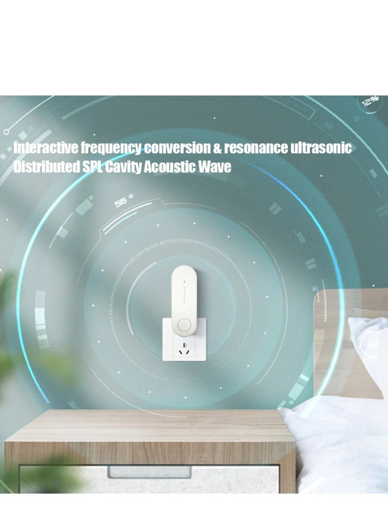 AROAQ Electronic Ultrasonic Pest Repeller, Pink Eco-friendly Electronic Mosquito Killer, Plug in Pest Control Ultrasonic Repellent for Mice Cockroach Spider Ant Mosquito Bug Insect - Image 2