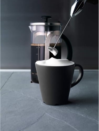 Aerolatte Steam-Free Milk Frother, Polished-Chrome Finish,18/8 Stainless Steel Whisk, BPA-Free Plastic Housing, Batteries Include - Image 4
