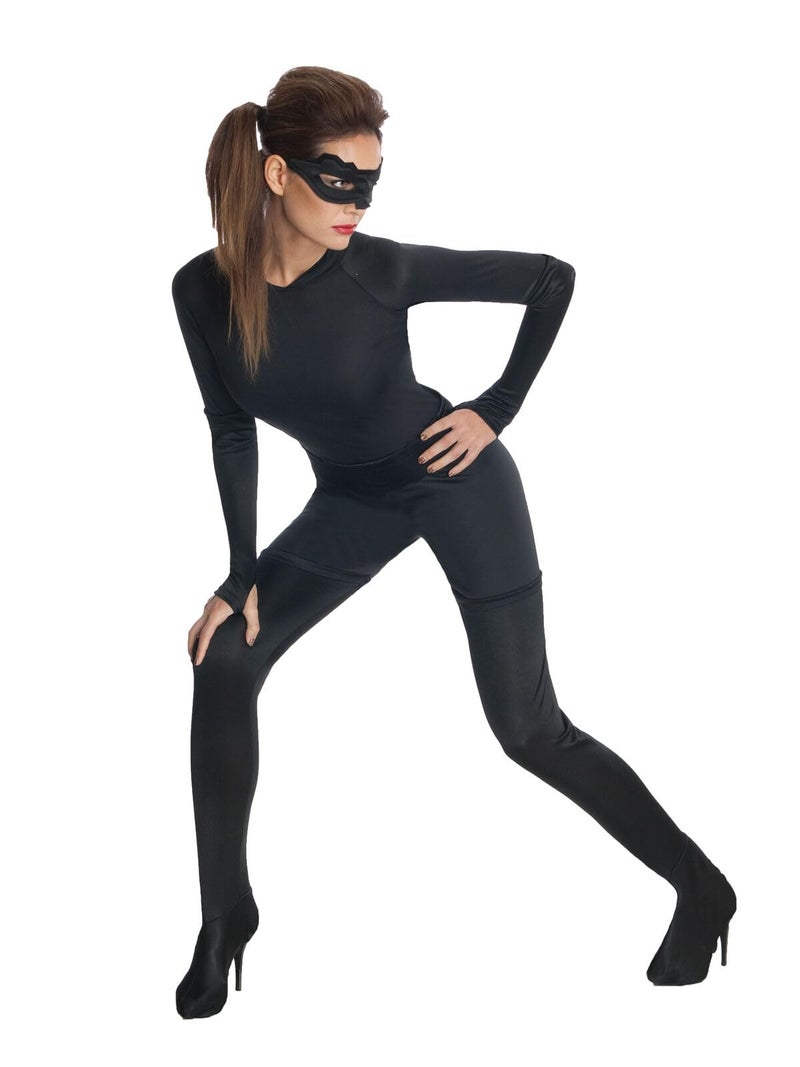 Rubies Secret Wishes Dark Knight Rises Adult Catwoman Costume, Black, Small - Image 2