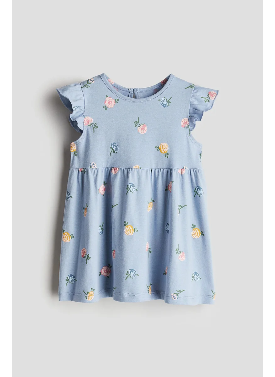 H&M Printed Cotton Dress