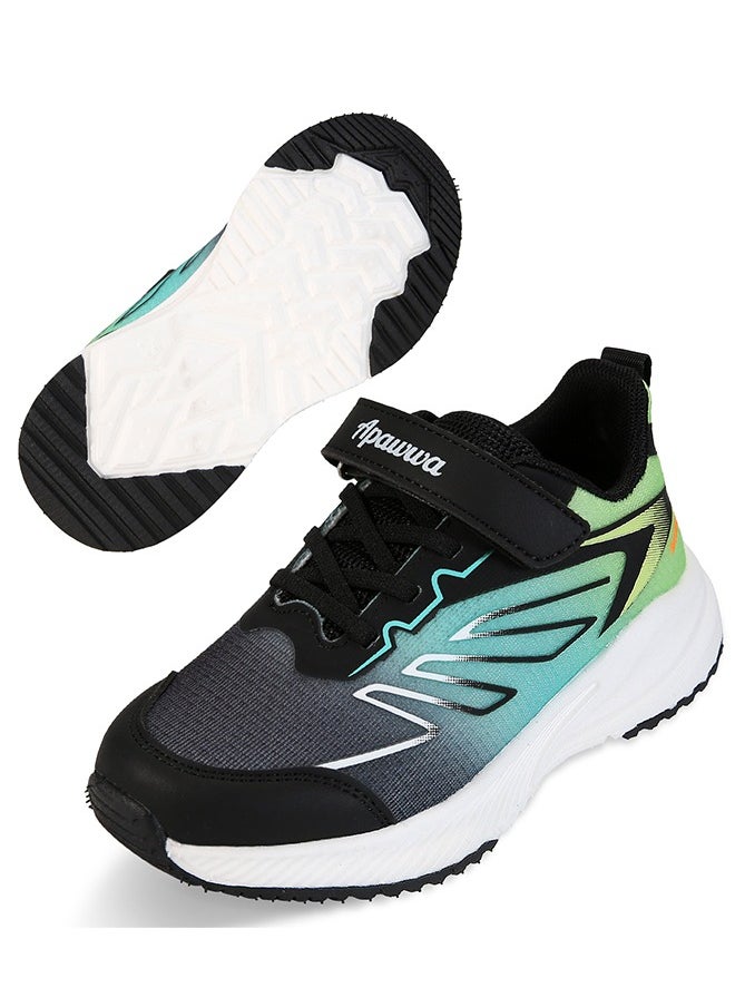 Apawwa - Kids Shoes Breathable Slip On Sneakers Sports Shoes, Lightweight Running Shoes For Boys and Girls Sneaker (26-37). - Image 1