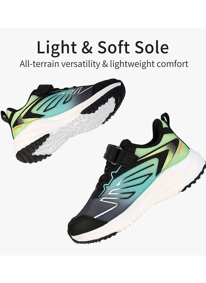 Apawwa - Kids Shoes Breathable Slip On Sneakers Sports Shoes, Lightweight Running Shoes For Boys and Girls Sneaker (26-37). - Image 1