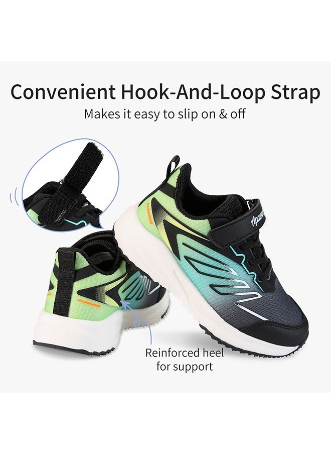 Apawwa - Kids Shoes Breathable Slip On Sneakers Sports Shoes, Lightweight Running Shoes For Boys and Girls Sneaker (26-37). - Image 1