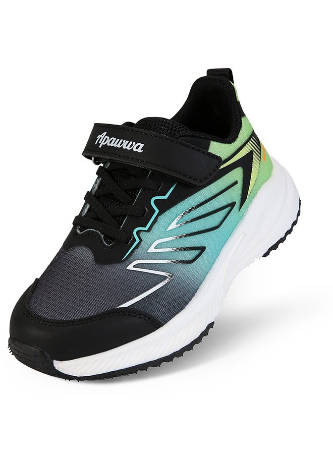 Apawwa - Kids Shoes Breathable Slip On Sneakers Sports Shoes, Lightweight Running Shoes For Boys and Girls Sneaker (26-37). - Image 1