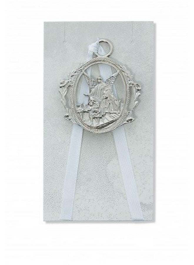 Guardian Angel Crib Medal Whit