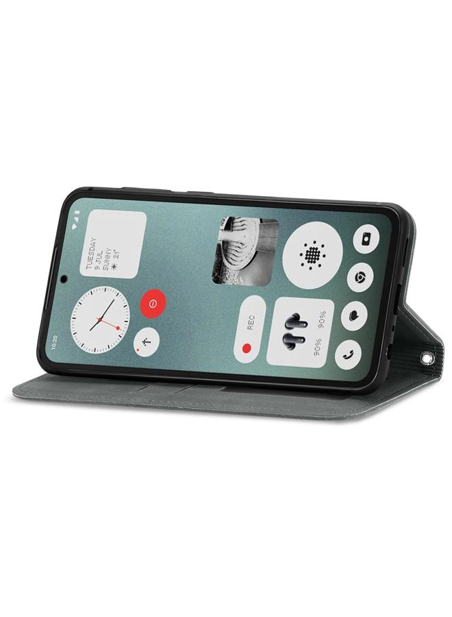 اس-توب جراب لهاتف CMF Phone 1 بتصميم كلاسيكي من الجلد مع غطاء مغناطيسي قابل للطي - Image 4
