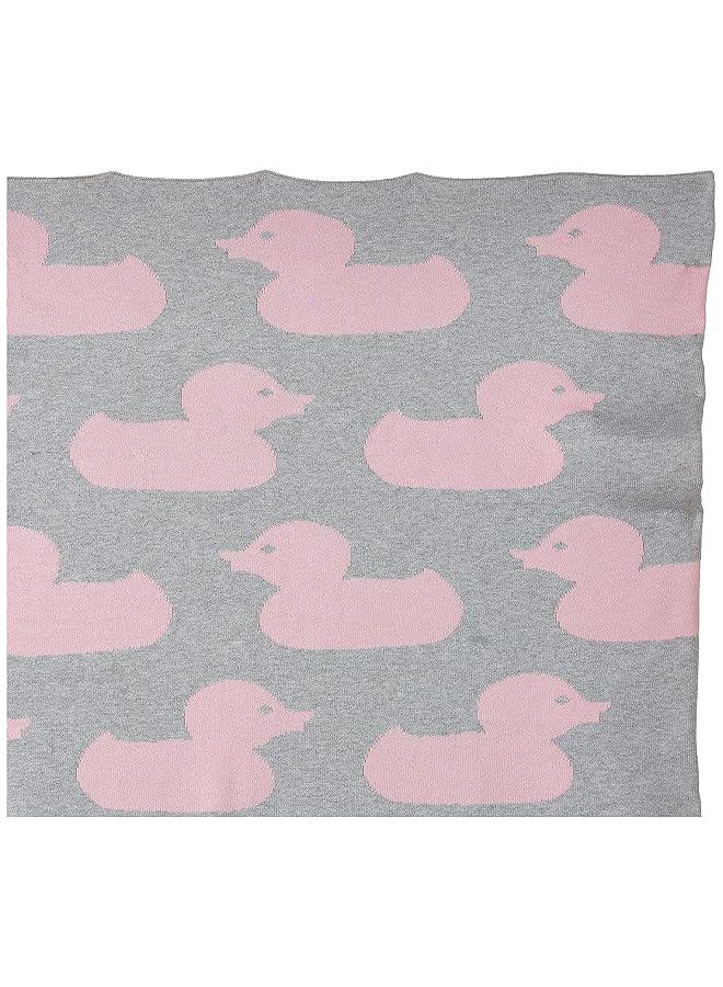 erorex Knitted Baby Blanket Ducky Love - Image 2
