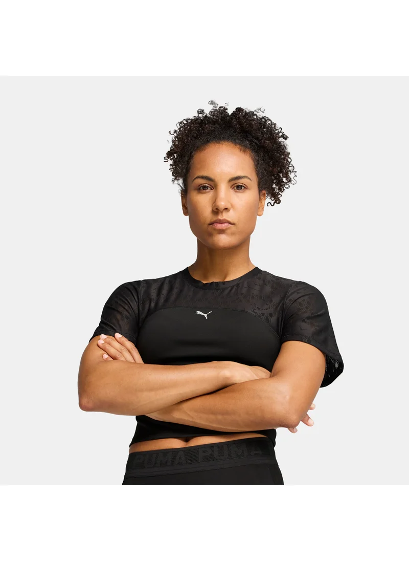 PUMA Women's Lace Crop Top
