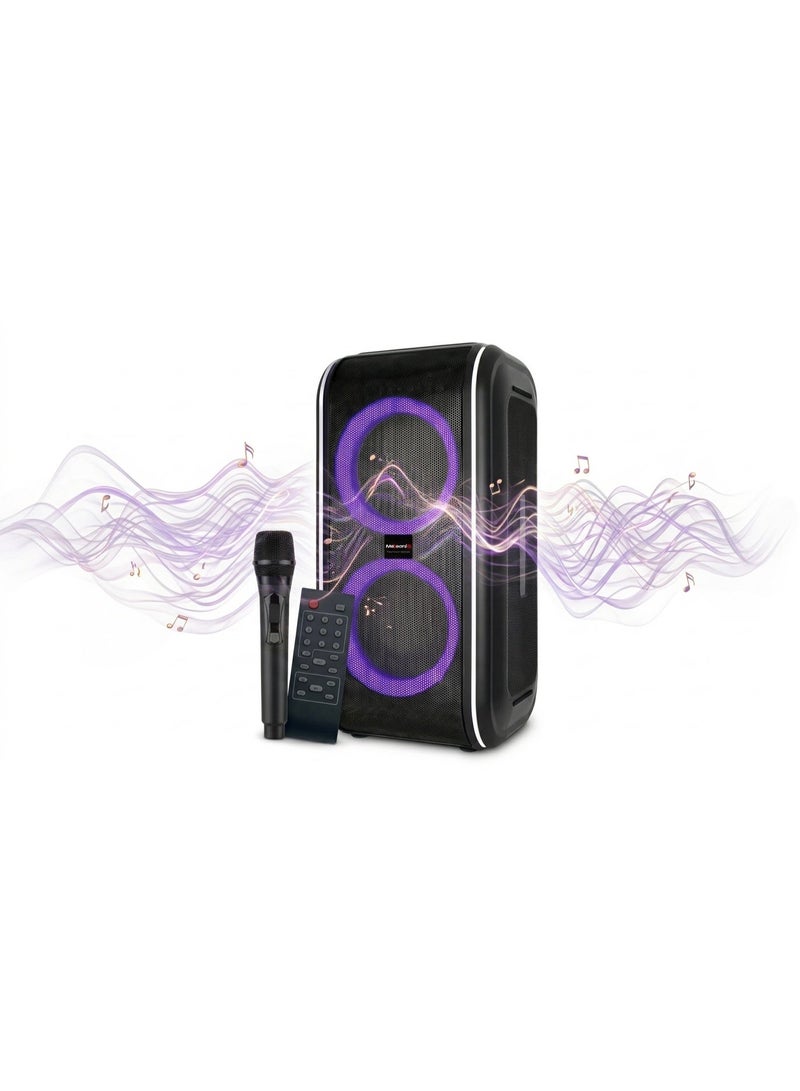 Maxsoniq Wireless Bluetooth Speaker '' Promotion Rechargeable Bluetooth Portable Party Speaker With Mic FG206 - Image 3