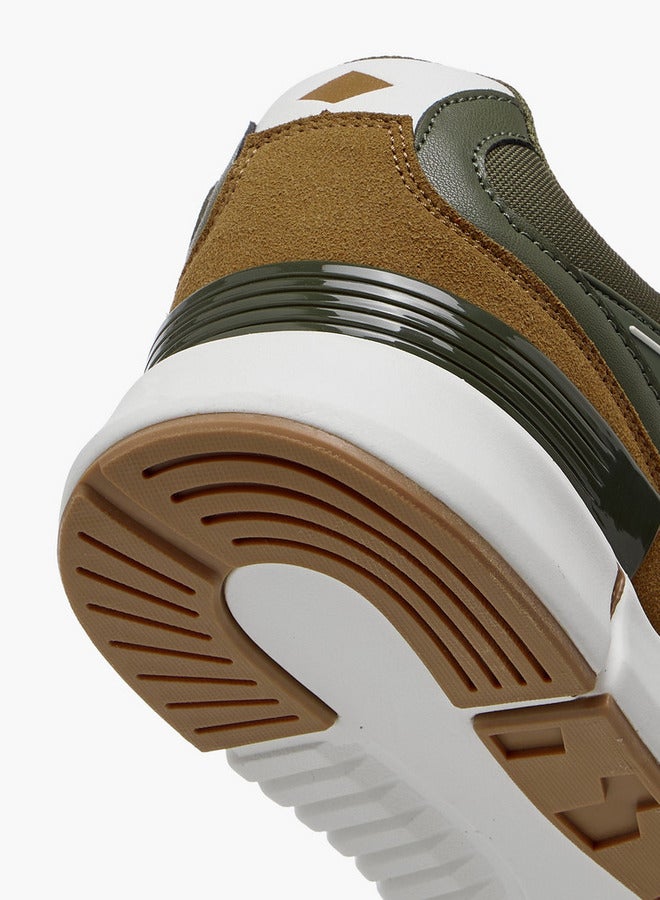 Lee Cooper Men's Logo Print Lace-Up Sneakers  - Image 4