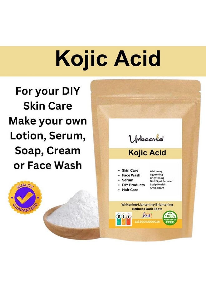 Urbaano Herbal® Pure Kojic Acid Powder For DIY Making Soap, Face Serum, Cream, Body Lotion & Face wash (50 gm) - Image 3