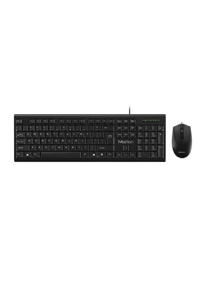 Meetion - Meetion MT-C100 Computer Keyboard And Mouse Manufacturer USB Combo - Image 1