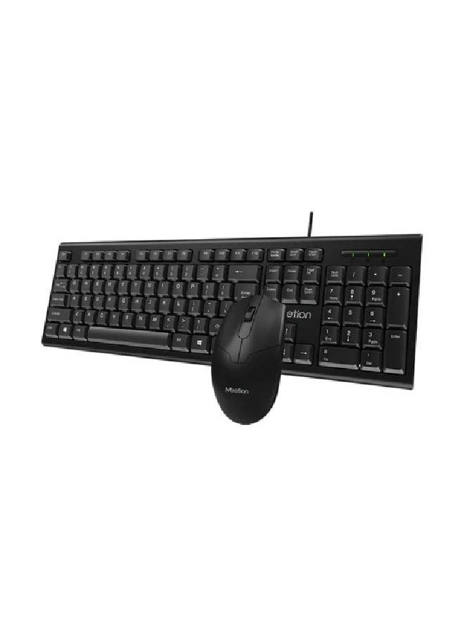 Meetion - Meetion MT-C100 Computer Keyboard And Mouse Manufacturer USB Combo - Image 1