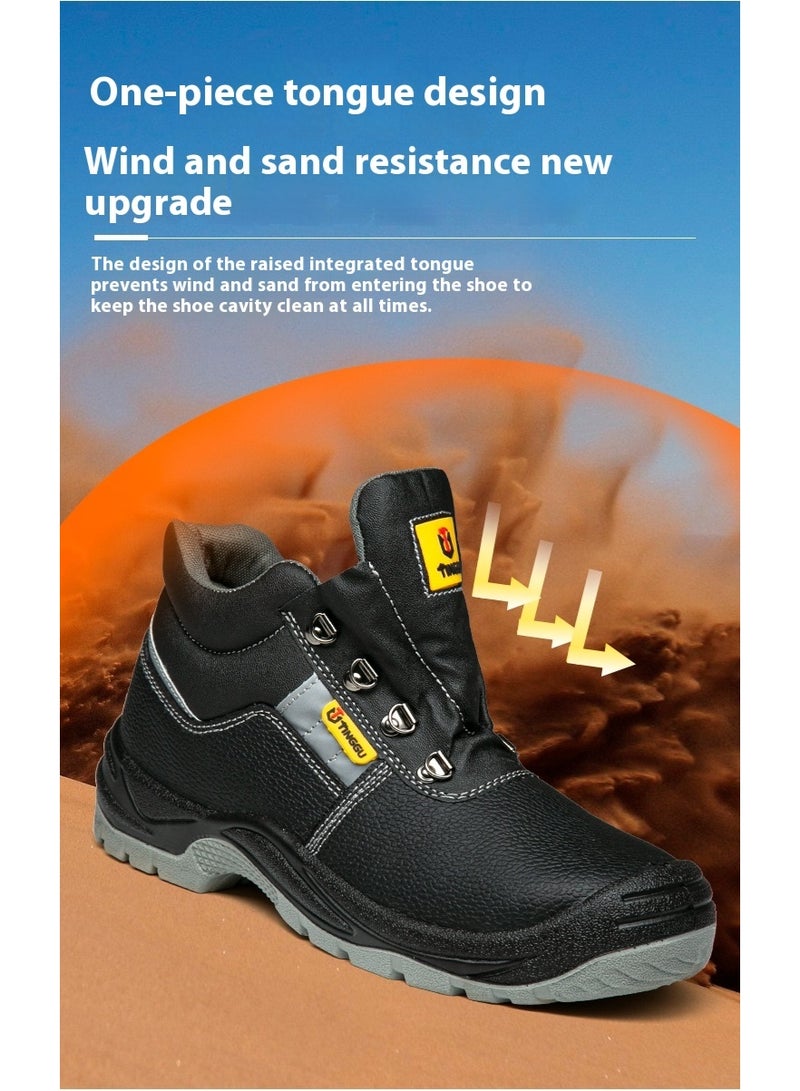 Steel Toe Shoes for Men Lightweight Safety Shoes Comfortable Puncture Proof Slip On Indestructible Work Shoes and Fashion Sneakers. - Image 4