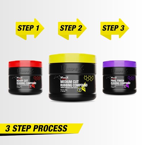 Wavex® Rubbing Compound Medium Cut (500gm) Medium Cutting + Polish - Image 2