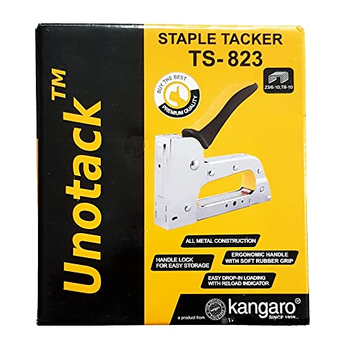 Unotack Kangaro Heavy Duty Gun Tacker/Staple Tacker Ts-823 - Image 2