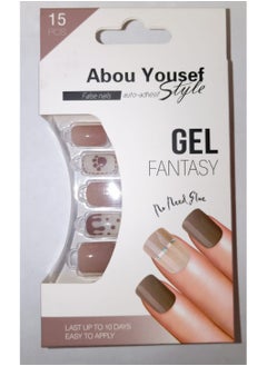 Abou Yousef Style ABOU YOUSEF FALSE NAILS GEL FANTASY 88-AY270  - Image 1
