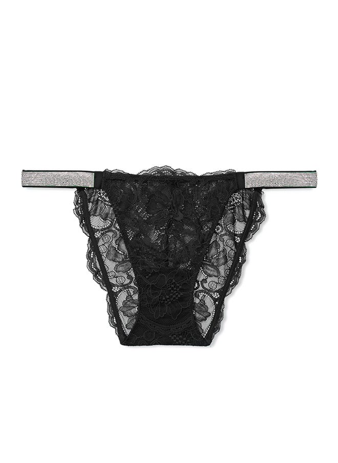 MARGOUN New Women's Panties Lace Print Underwear For Girls Ladies Soft Shorts Underpants Lingerie Fashion Design Black  - Image 3