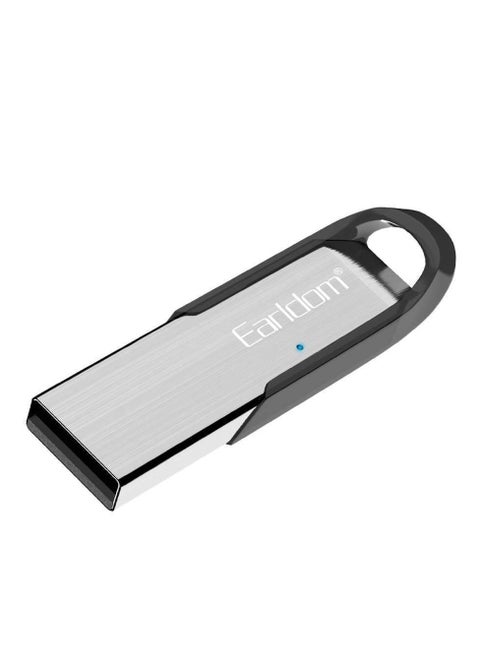 Wireless Audio Receiver ET-M73 . Bluetooth V5.0 + EDR with Built-in Microphone , USB Adapter for Playing Music on Car Audio Systems or Speakers , Compatible with iOS and Android , Operating Range up to 10m , Small and Portable Design , Stylish Silver Color