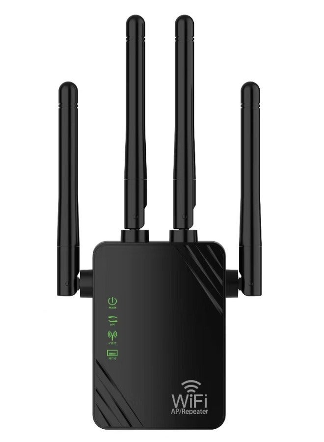 مكرر إشارة واي فاي 300 ميجابت في الثانية، موسع واي فاي ثنائي النطاق 2.4 جيجاهرتز، موسع نطاق عريض/واي فاي، إعداد بلمسة واحدة، توصيل وتشغيل - Image 2