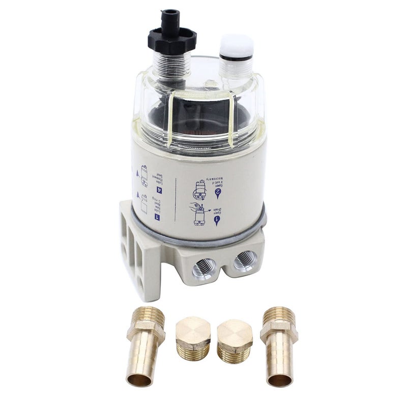 R12T Fuel Water Separator Filter Kit for Marine Spinon 120AT Diesel Fuel Filter