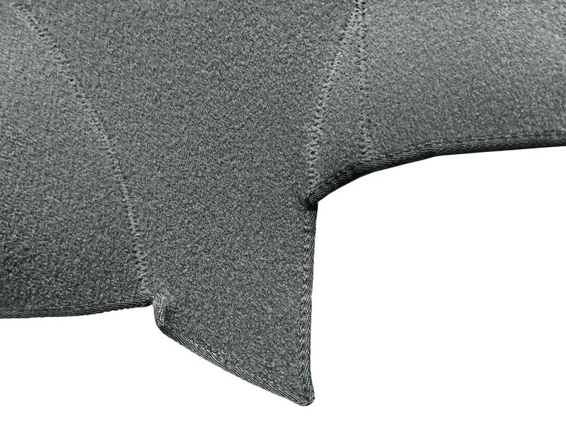 Fcovergurus Dash Cover Mat Custom Fit for Nissan Armada 2004-2007/Titan 2004-2012 with Navigation, Dashboard Pad Carpet Protector Y60 (Gray) - Image 3