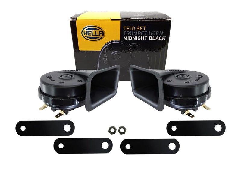 Hella Midnight Black 12v, 410/490Hz - Image 1