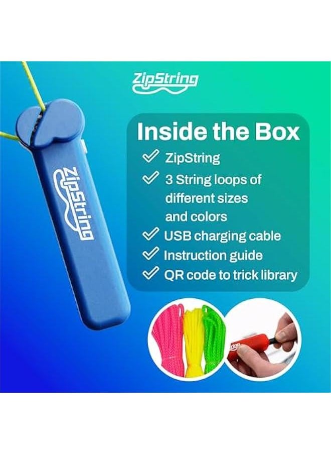 Arabest - Unleash Your Imagination with the Shark Tank-Featured Blue String Rope Launcher Loop Fidget Toy, Elevating Creativity and Defying Gravity - Perfect Gift for All Ages - Image 1