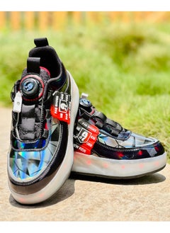 Double Wheel LED Flash Light Fashion Shiny Sneaker Skate Heelys Shoes With Lightning Sole - pzsku/Z426F173779012FD79EAFZ/45/_/1720454439/06aae80f-1e2d-4e29-a592-c1e0bb00ac21