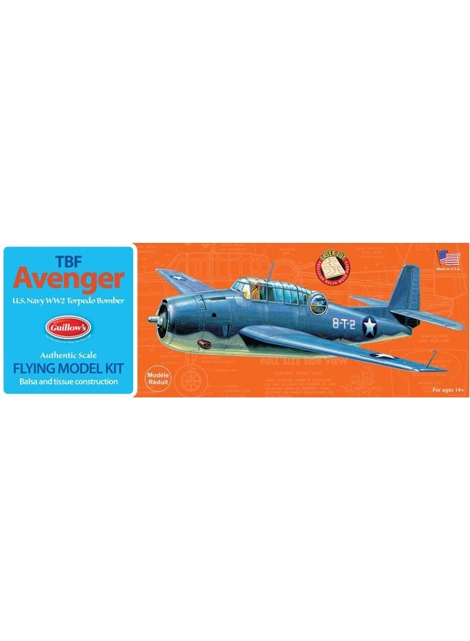 Guillow 's Grumman TBF Avenger Model Kit - Image 1