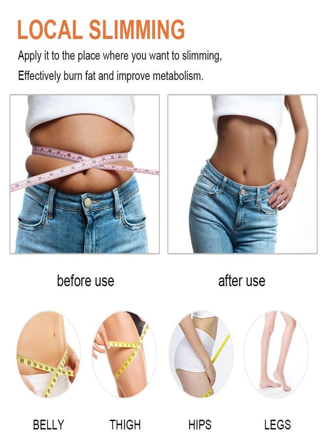 Grospe 2 PCS Hot Slim Cream,Slimming Fat Burning Cream, Thermo Active Serum,Perfectly Shape Waist Abdomen & Buttocks - Firming Body Lotion for Women and Men and Body Sculpting Cellulite Workout Cream - Image 5