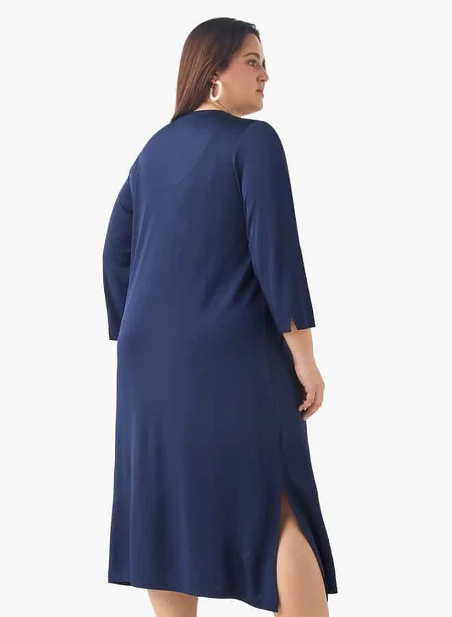 Ulla Popken Knee Length Dress