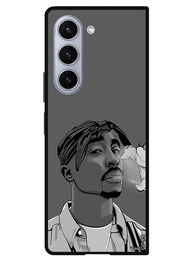 Theodor Protective Case Anti Scratch Shock Proof Bumper Cover For Samsung Galaxy Z Fold 6 Two pac - Image 1