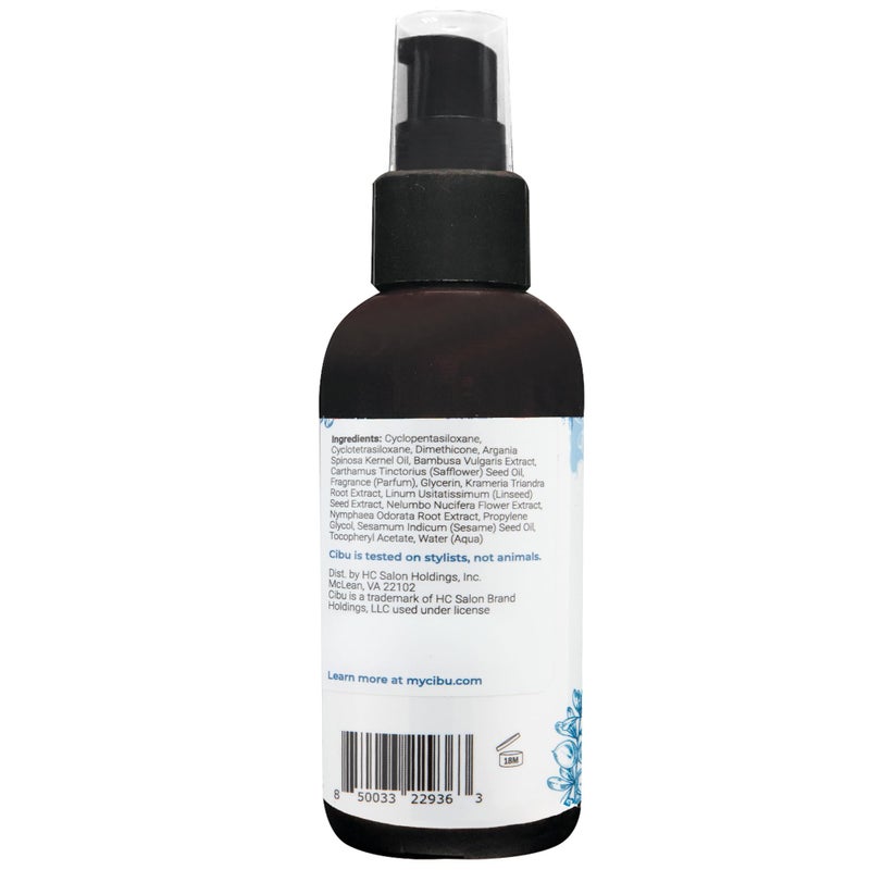 CIBU Nourishing Argan Oil Hair Serum | Anti-Frizz, Heat Protectant & Anti-Breakage Formula | Lightweight Hair Treatment | 4 Ounces - Image 2