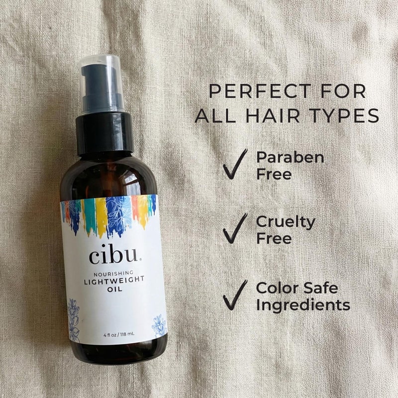 CIBU Nourishing Argan Oil Hair Serum | Anti-Frizz, Heat Protectant & Anti-Breakage Formula | Lightweight Hair Treatment | 4 Ounces - Image 3