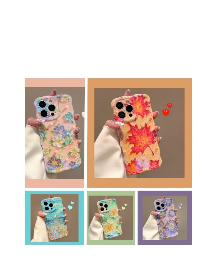 Beauenty The new twisted edge magnetic flower is suitable for iPhone16 series mobile phone case. - Image 1