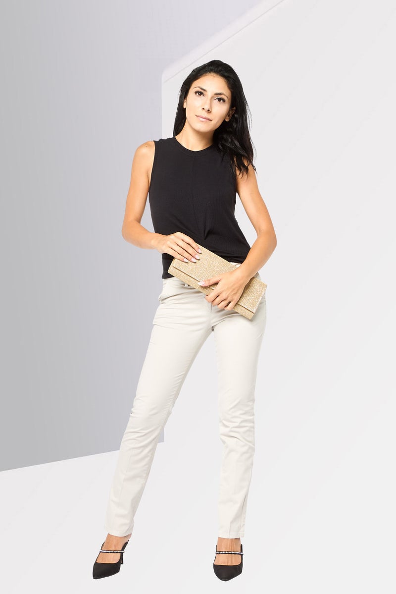 DKNY Women Sportswear Fit Sleeveless Training Top, Black - Image 2