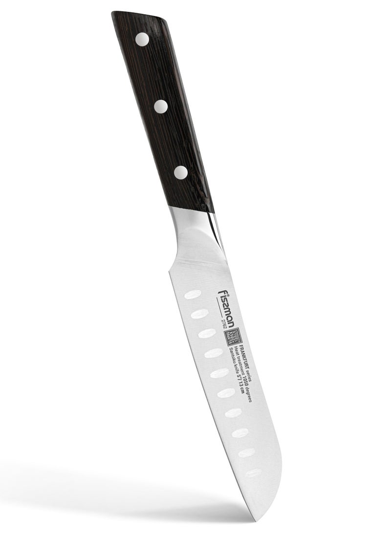 Fissman سكين سانتوكو 5'' من سلسلة فرانكفورت مع مقبض قوي وأنيق - Image 1