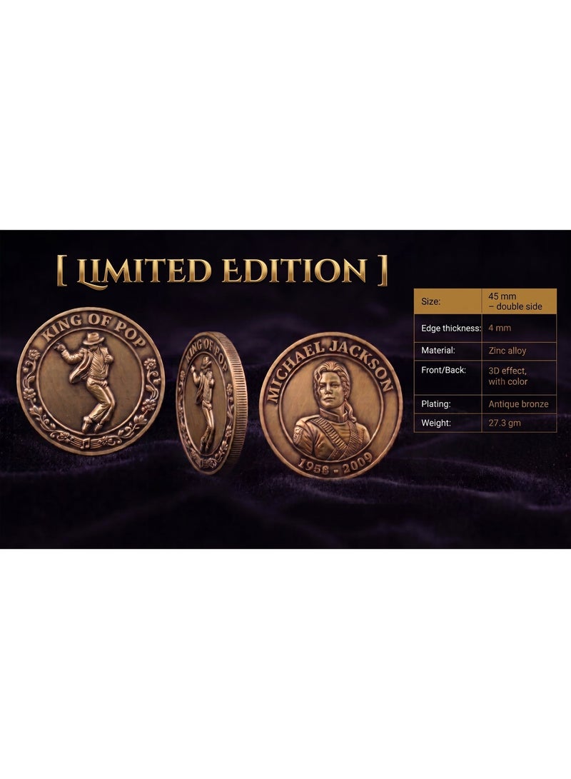 Michael Jackson Commemorative Coin - Image 5