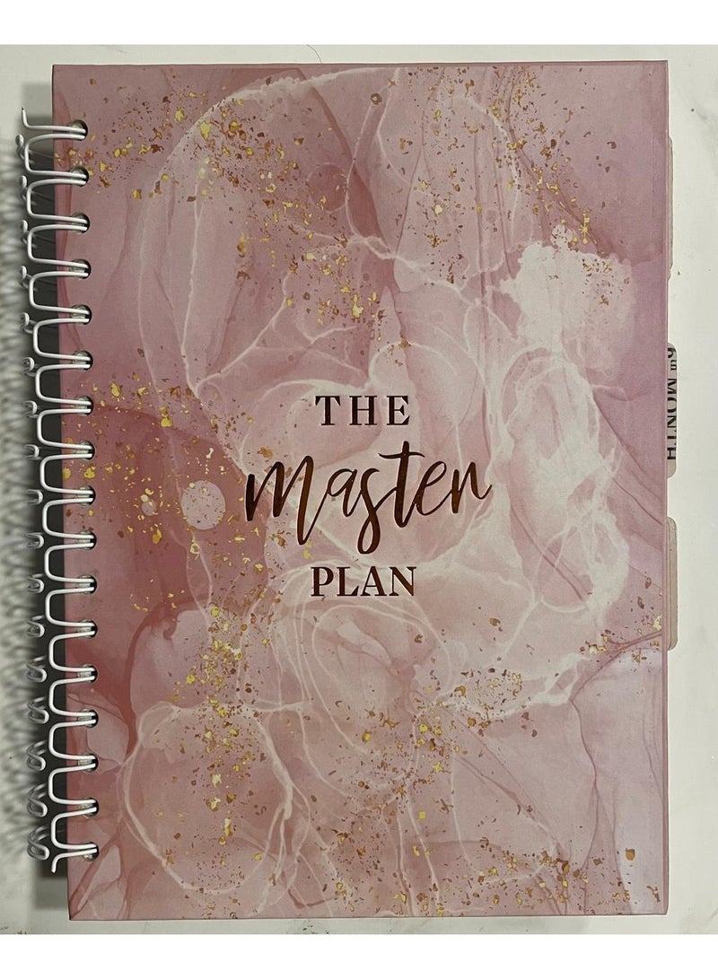 Heya Tria The Master Plan - the yearly planner Pink with free gift - Image 1